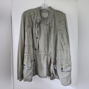 Hinge Green Casual Jacket